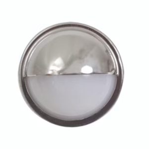 Optronics LP-11CB Incandescent License Plate Light, 1.5" Clear, Round, 1 Bulb