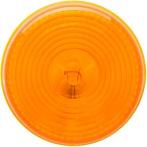 Optronics MC53ABD Incandescent Clearance Marker Light, 2" Round, Amber Recess Mount, 1 Bulb