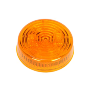 Optronics MCL527AB FLEET Count LED Clearance Marker Light, 2.5" Amber Round, 2 Diode, P2 Rated