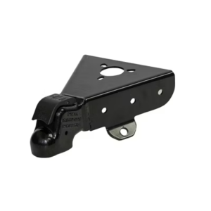 Demco 16854-81 Coupler, 2" Ball, A-Frame Mount,10,000 Lbs Capacity, Cast, 50 Degree Mount, Bolt-On, E-Z Latch With Jack Hole and Chain Anchors