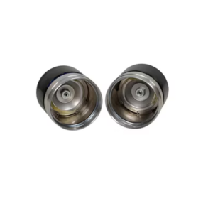 Bearing Buddy 2328SS Bearing Protector 2.328 Pair with Bra, Stainless Steel