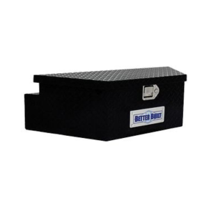 Better Built 66212321 Utility Trailer Tongue Tool Box, Black, Wide, V-Shaped 39" x 16.5" x 12"