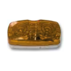 Jammy J-323-A Incandescent Oval Amber Clearance Marker Light