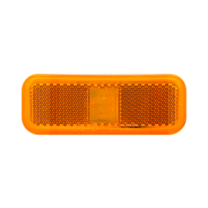 Optronics MCL44AB1 LED Clearance Marker Light, 4" Rectangle, Amber, 6 Diode