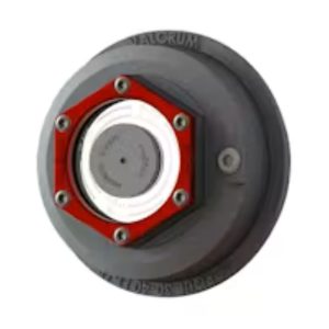 Valcrum ST-400-AM Aluminum Hub Cap, 4" for 10K-16K Axles, Gray