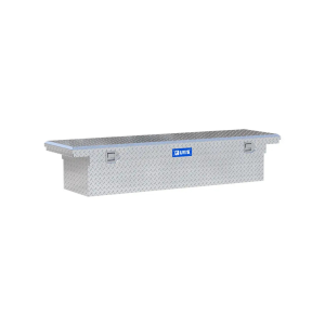 UWS TBS-72-LP 72" Bright Aluminum 72" Crossover Truck Tool Box, Low Profile