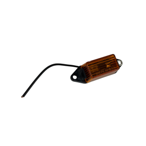 Optronics MC11AB Incandescent Clearance Marker Light, 2.75" Mini Rectangular Amber Surface Mount
